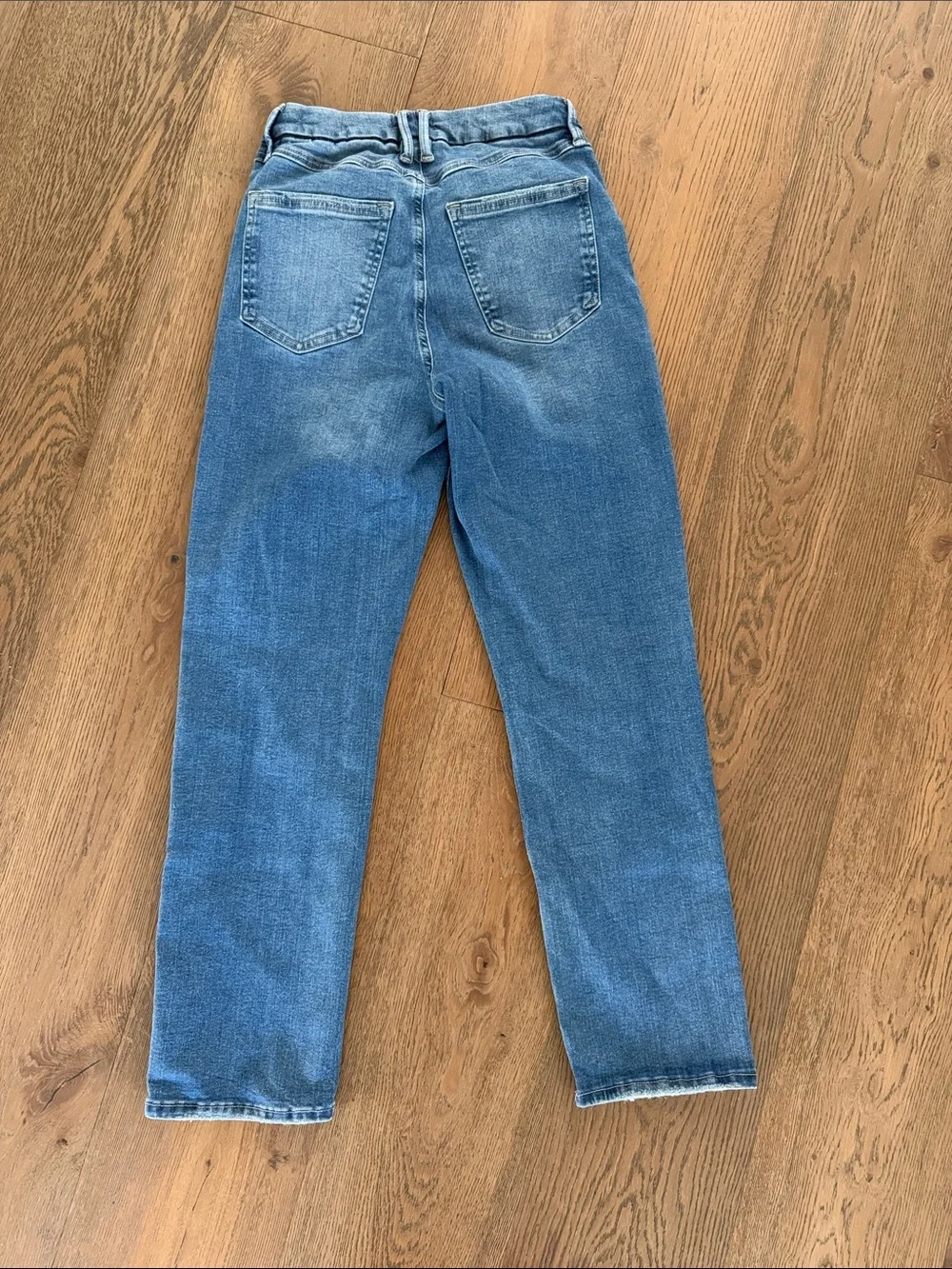 Forever 21 Light Wash Straight-Leg Men's Jeans